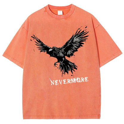 Nevermore Vintage Distressed T-shirt
