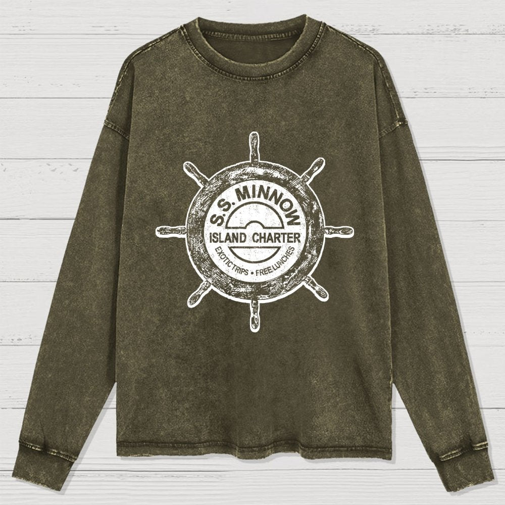 SS Minnow Tour Washed Long Sleeve Tee