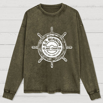 SS Minnow Tour Washed Long Sleeve Tee