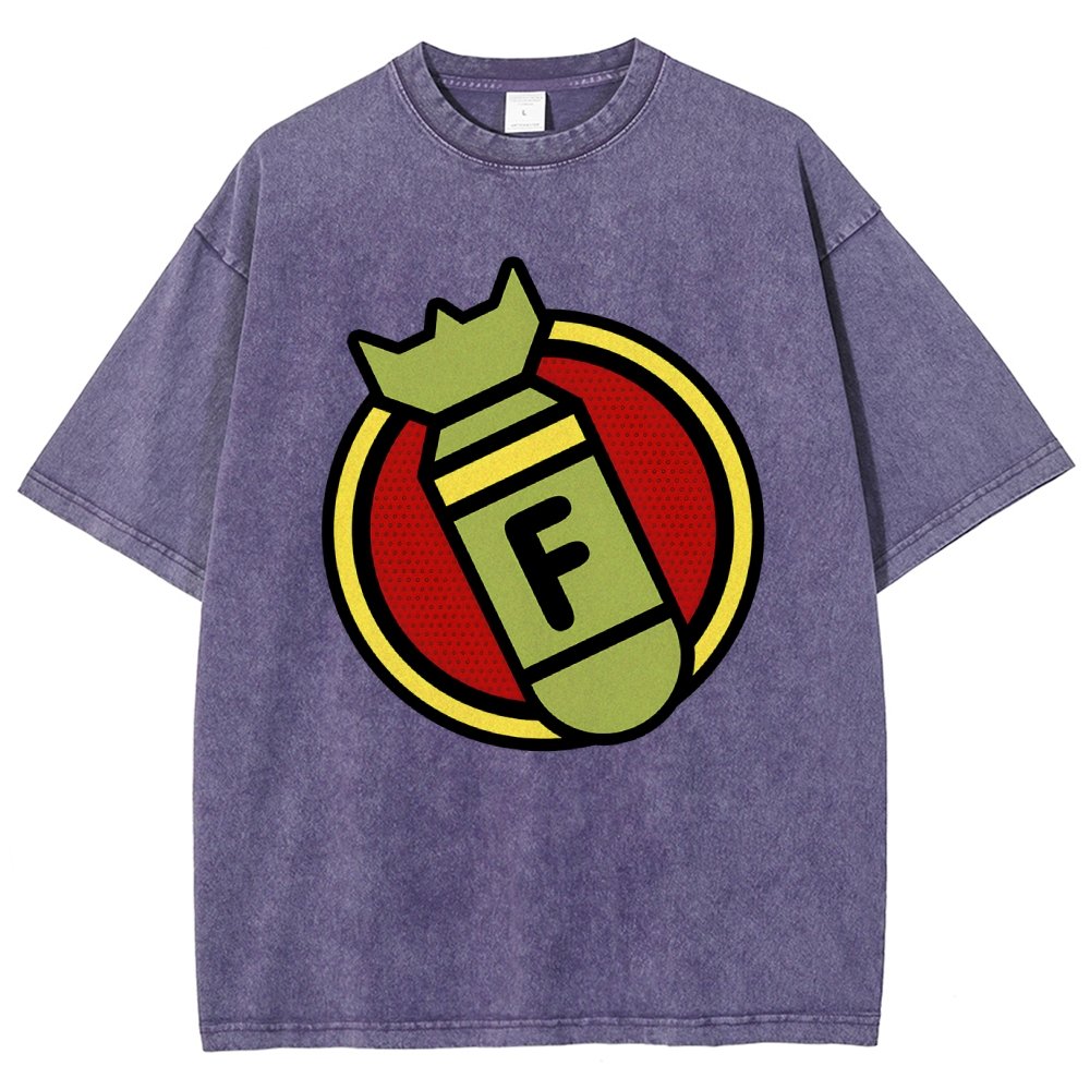 F Bomb Vintage Distressed T-shirt