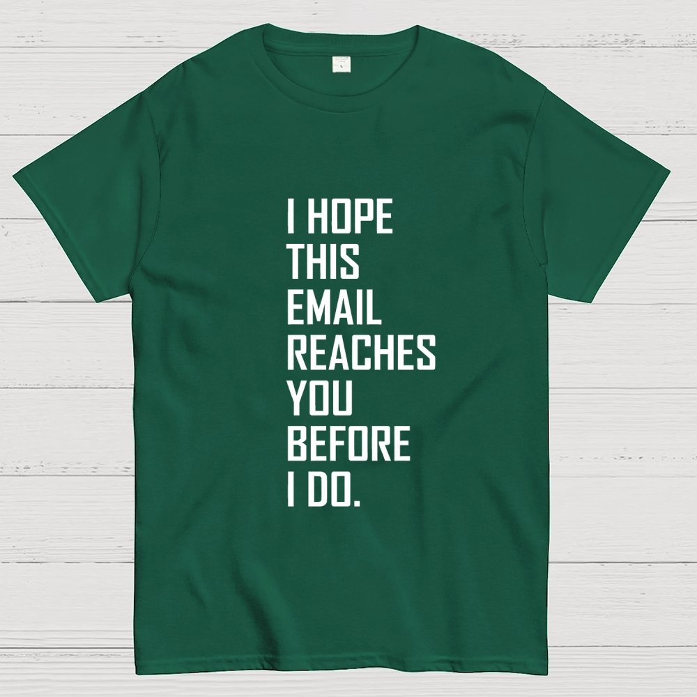Threatening email Geek T-Shirt