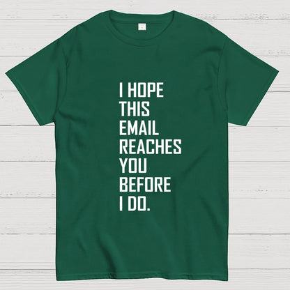 Threatening email Geek T-Shirt