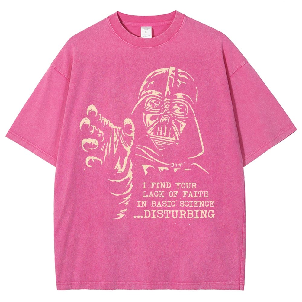 Basic Science Vintage Distressed T-shirt