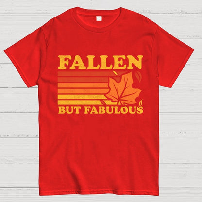 Fallen Autumn Leaves Geek T-Shirt