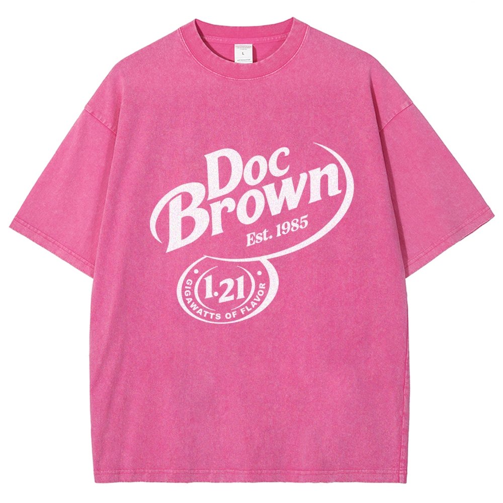 Back To The Flavor Vintage Distressed T-shirt