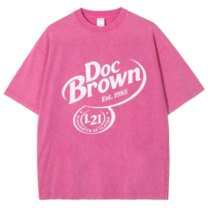 Back To The Flavor Vintage Distressed T-shirt