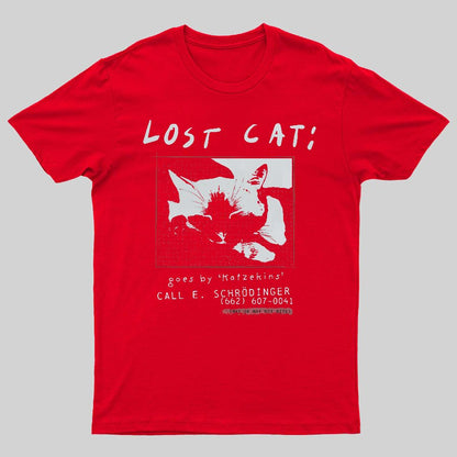 Schrödinger's Lost Cat Geeky T-Shirt