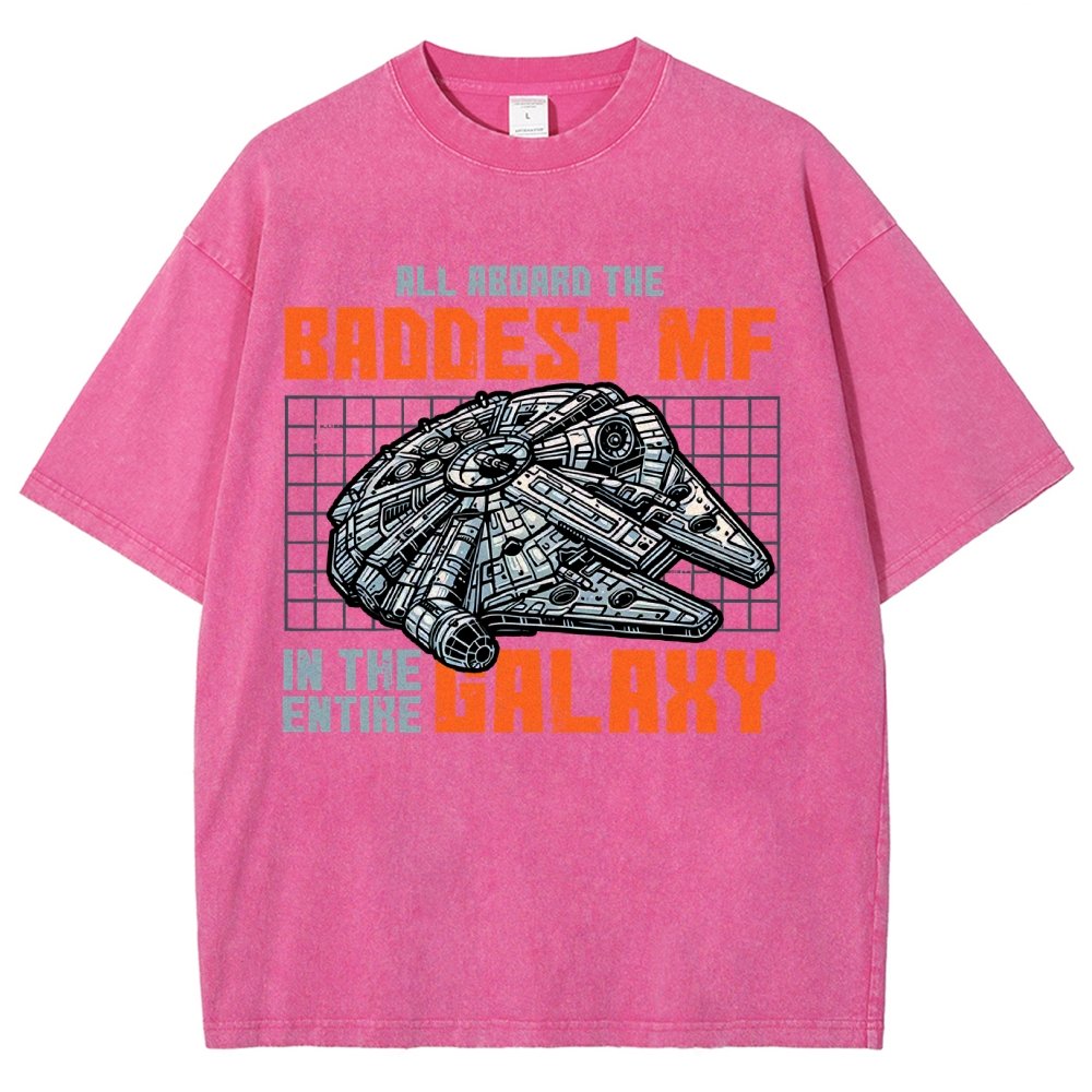 Baddest in the galaxy Vintage Distressed T-shirt