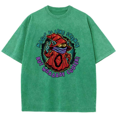 Magic Is Like Science Vintage Distressed T-shirt