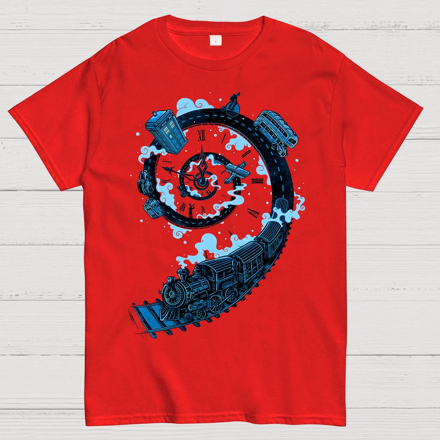 Time Machine Geek T-Shirt