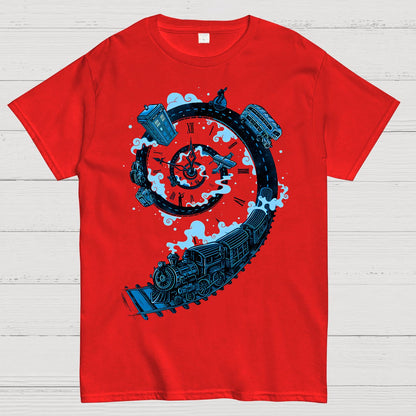 Time Machine Geek T-Shirt