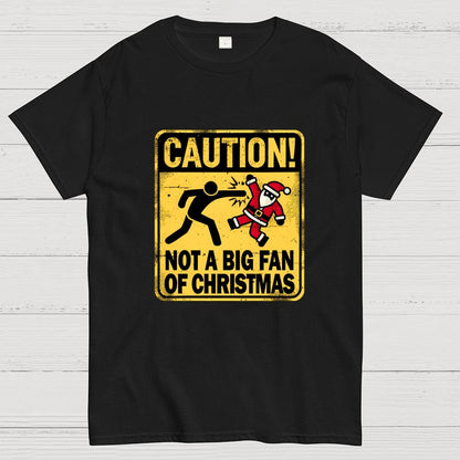 Christmas Caution Geek T-Shirt
