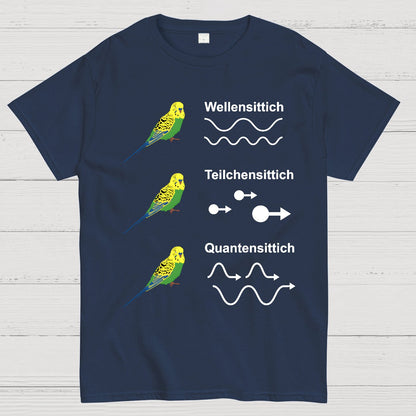 science Quantensittich Geek T-Shirt