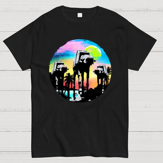 Retro Walker Adventure Geek T-Shirt