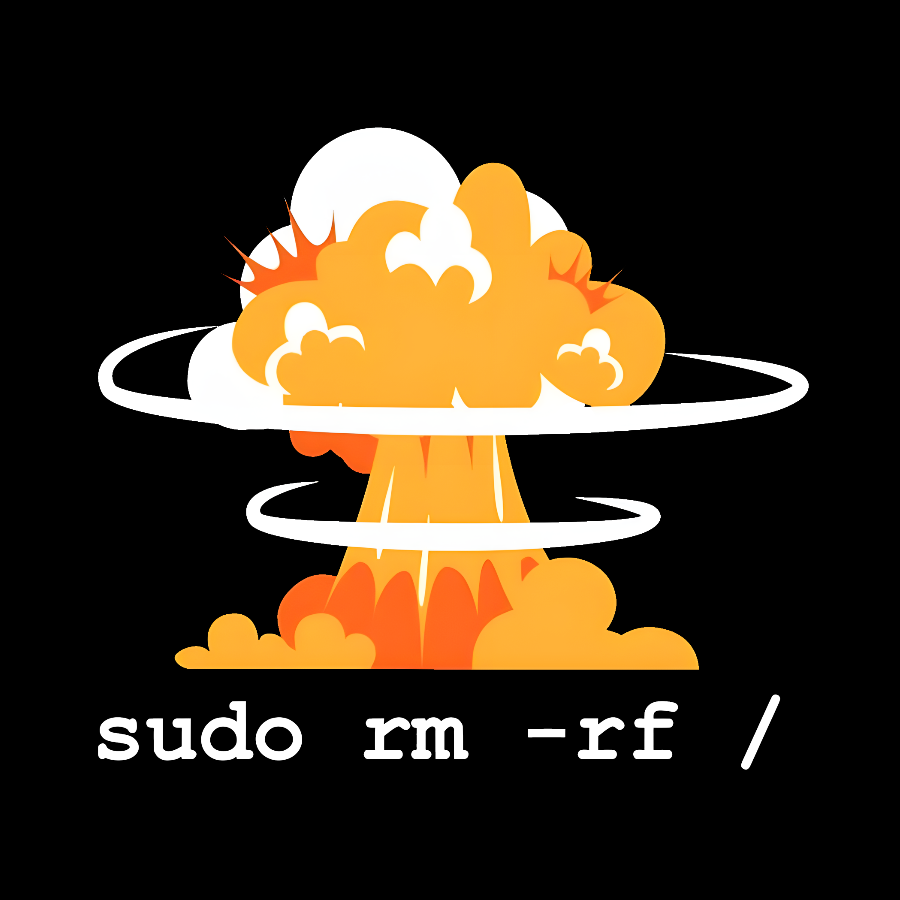 Linux - Funny Linux Command Sudo RM Geek T-Shirt