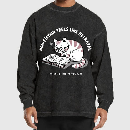 Where's the Dragons Washed Long Sleeve Tee