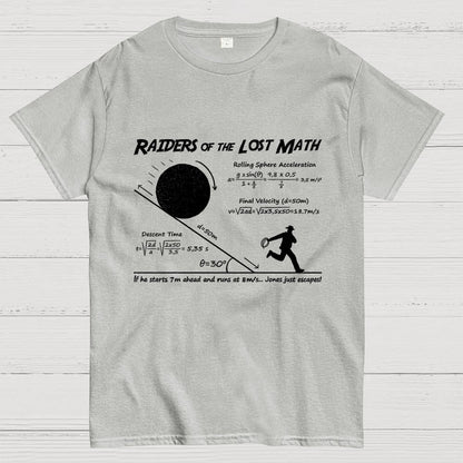 Raiders of the Lost Math Geek T-Shirt