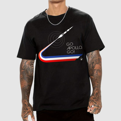 GO APOLLO, GO! We choose to go to the Moon... Geek T-Shirt