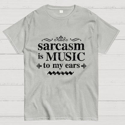 Music Of Sarcasm Geek T-Shirt
