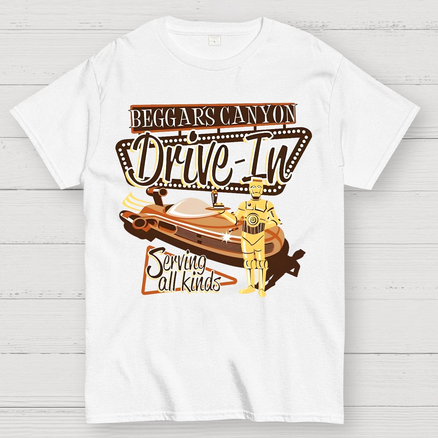 Desert Valley Drive-In Geek T-Shirt