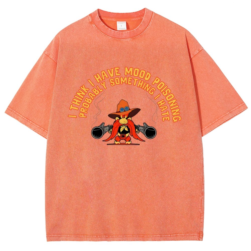 A Bad Case Of Mood Poisoning Vintage Distressed T-shirt