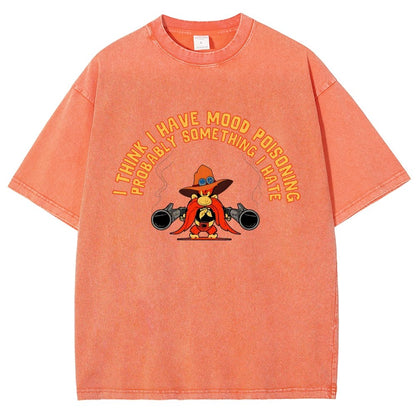 A Bad Case Of Mood Poisoning Vintage Distressed T-shirt