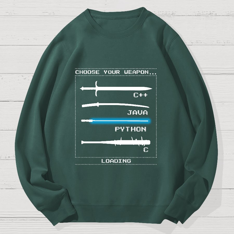 Programmer Geek Cotton Sweatshirt