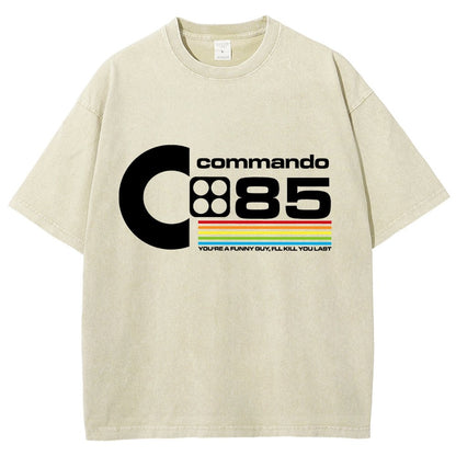 Commando 85 Vintage Distressed T-shirt