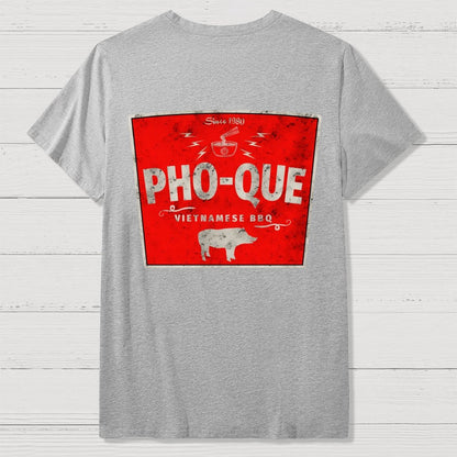 Pho Que Back Printing Geek T-Shirt