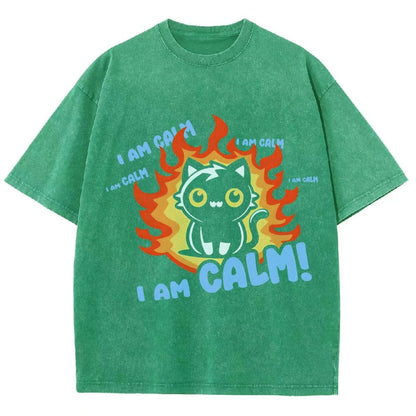 I Am Not Stressed! I Am Calm Vintage Distressed T-shirt