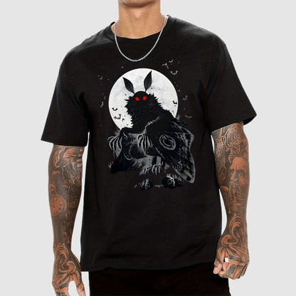 Red Eyed Mothman Geek T-Shirt