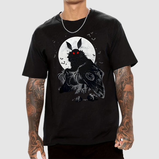 Red Eyed Mothman Geek T-Shirt