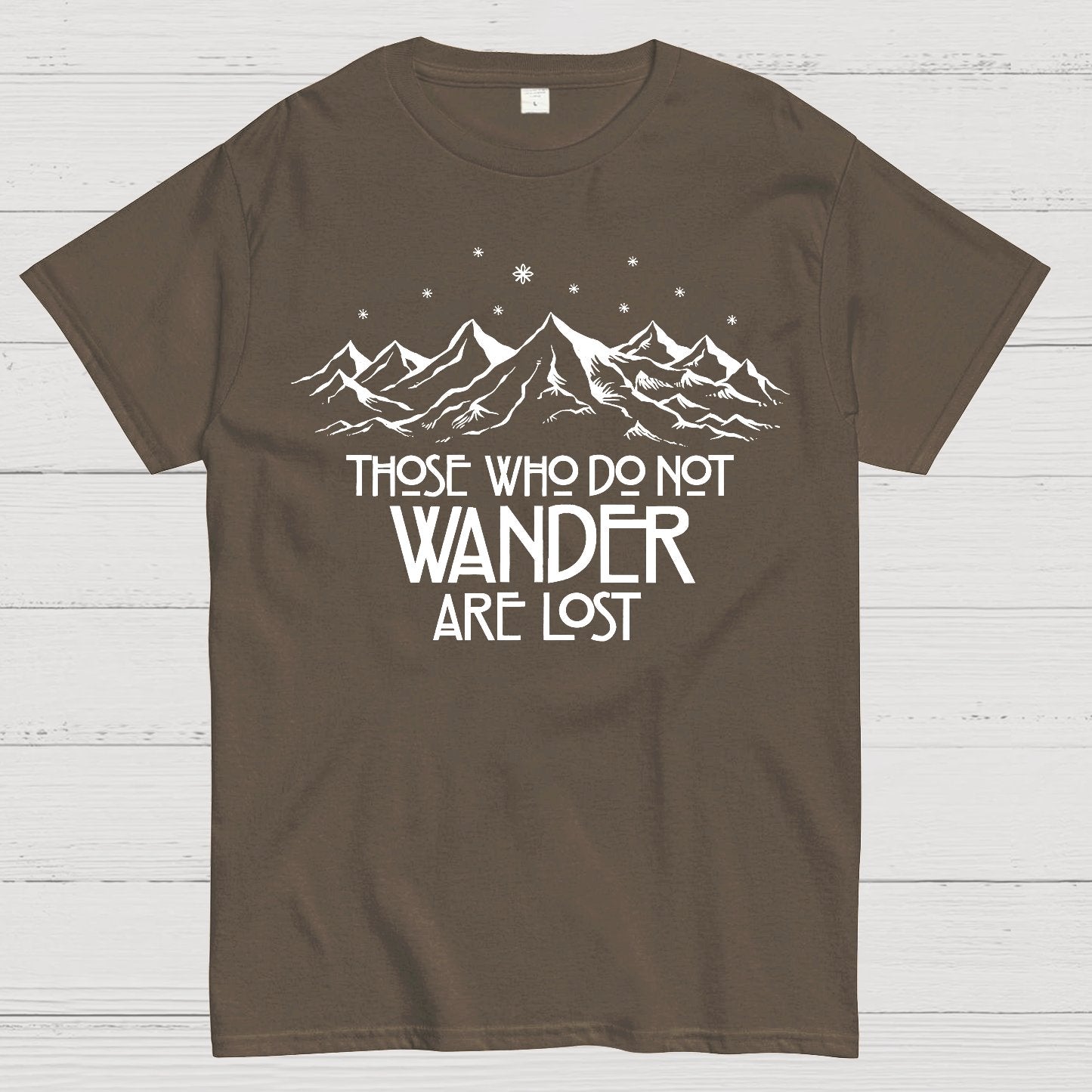 Those Who Do Not Wander Geek T-Shirt