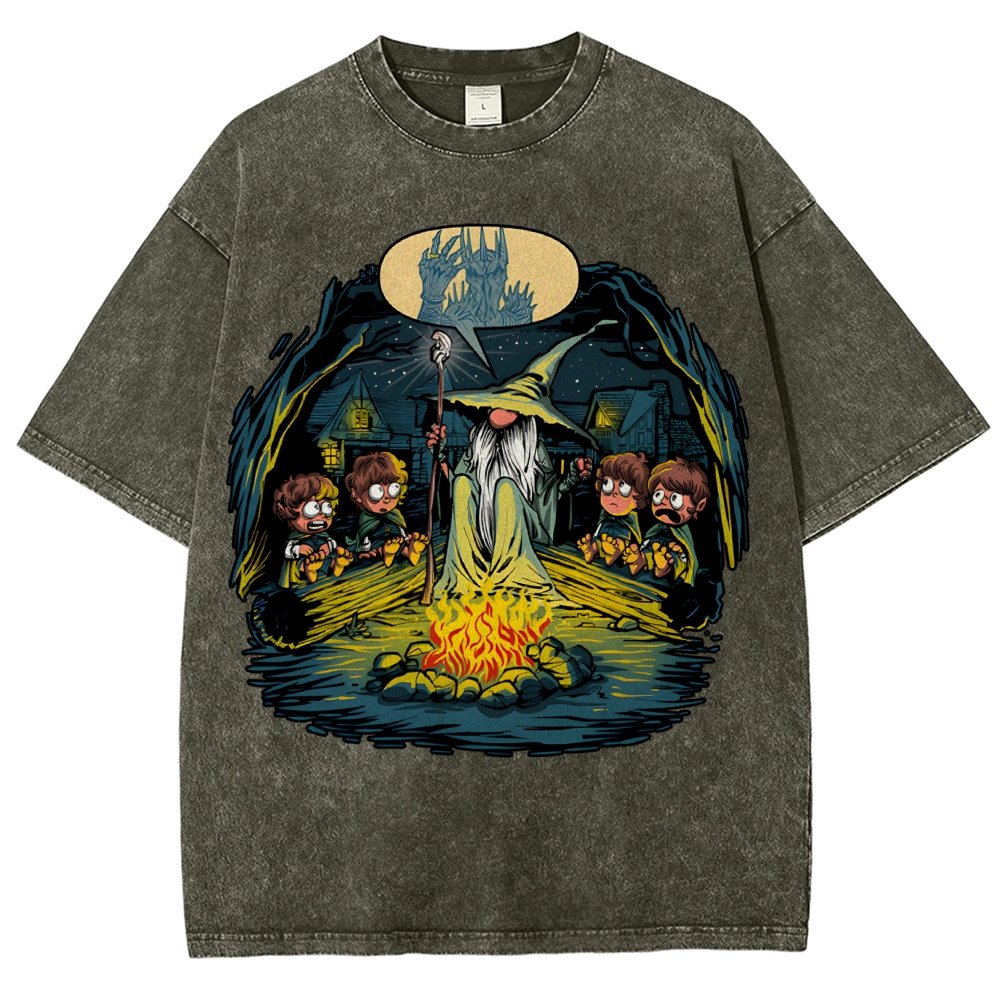 Beware of the Dark One Vintage Distressed T-shirt