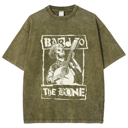 Bard To The Bone Vintage Distressed T-shirt