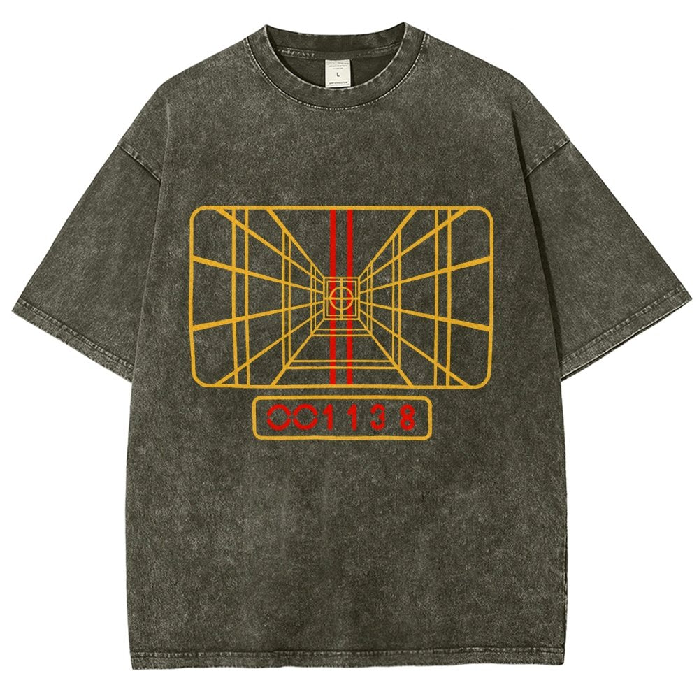 Stay On Target Vintage Distressed T-shirt