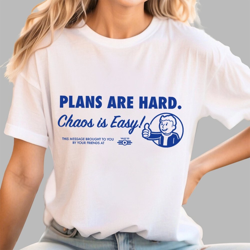 Chaos Is Easy Geek T-Shirt