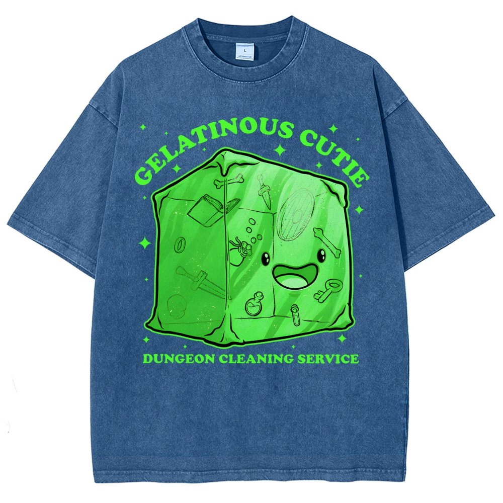 Gelatinous Cute Dungeon Vintage Distressed T-shirt