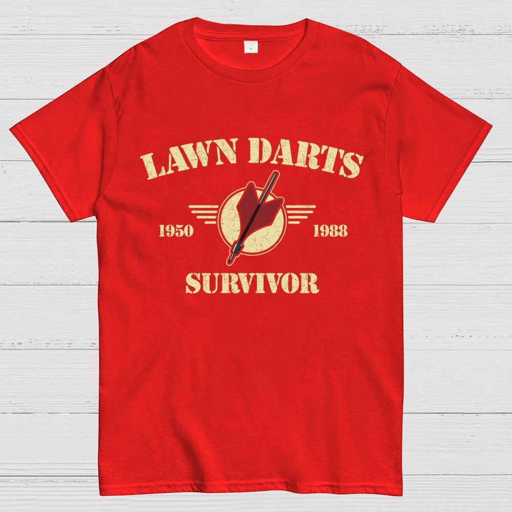 Lawn Darts Survivor Unisex Geek T-Shirt