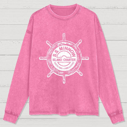 SS Minnow Tour Washed Long Sleeve Tee
