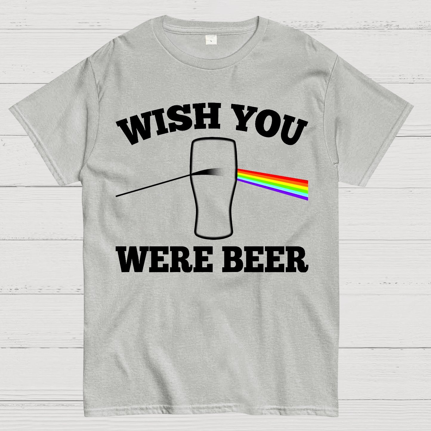 Wish You Were Beer Geek T-Shirt
