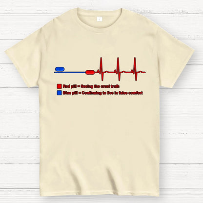 Red pills and blue pills Geek T-Shirt