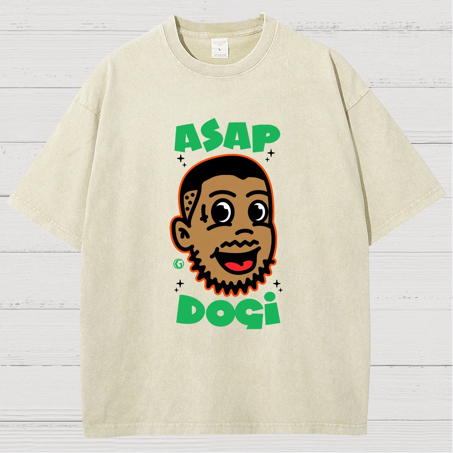 Asap Dogi! Sarcasm Vintage Distressed T-shirt