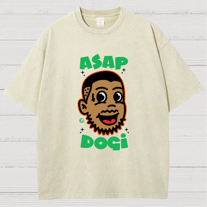 Asap Dogi! Sarcasm Vintage Distressed T-shirt