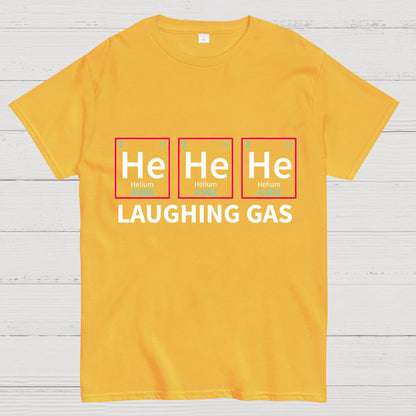 Laughing Gas Periodic Table of Elements Geeky T-Shirt
