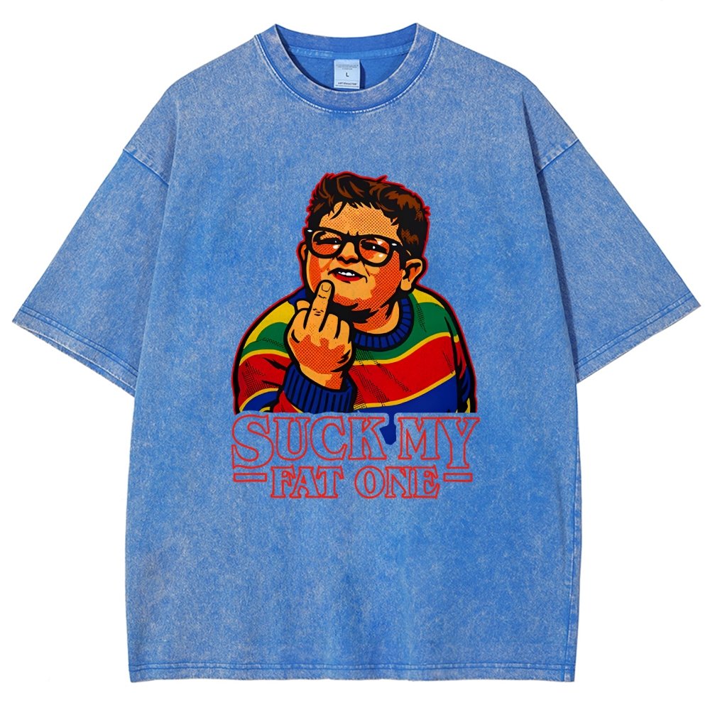 Suck My Fat One Vintage Distressed T-shirt