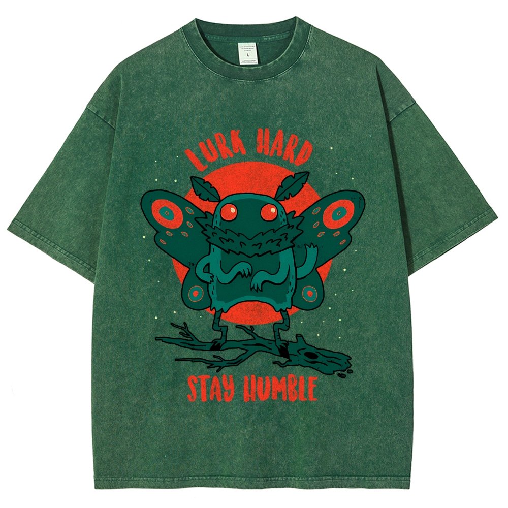 Lurk Hard Vintage Distressed T-shirt
