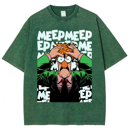 Meep Meep Vintage Distressed T-shirt