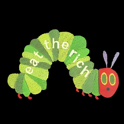Eat the Rich Print Geek T-Shirt