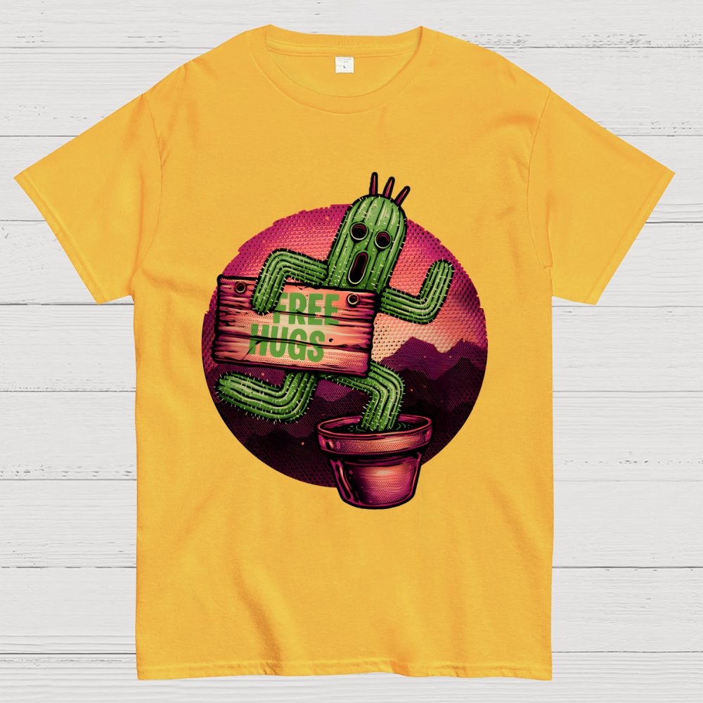 Huggable Cactus Geek T-Shirt